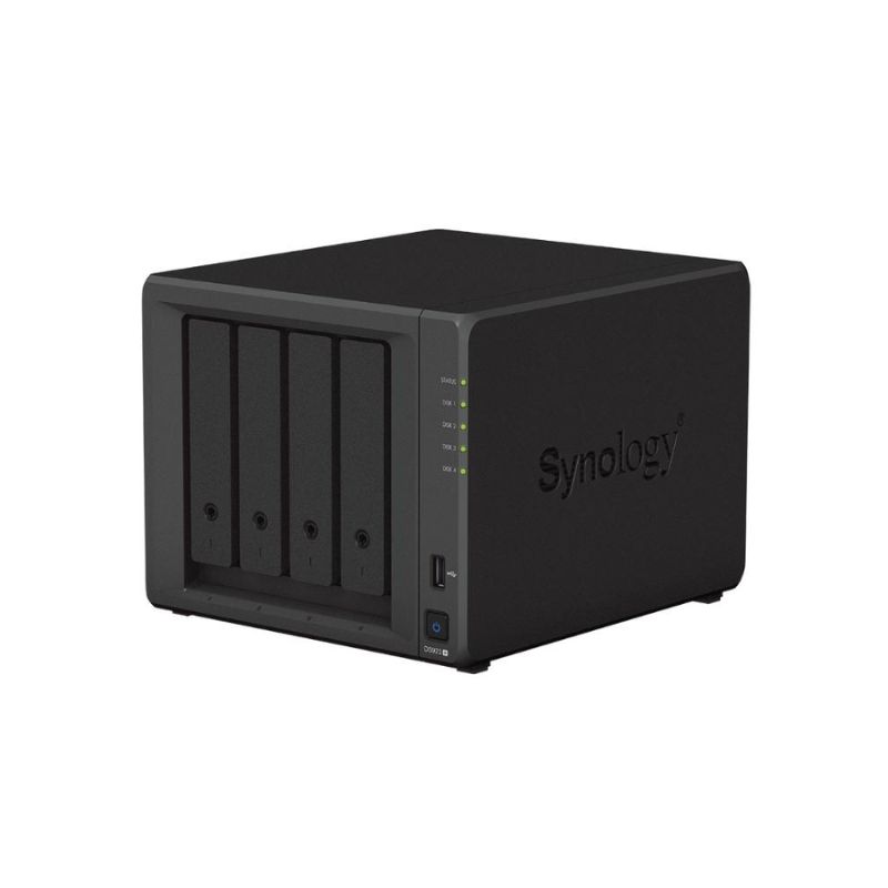 Thiết bị lưu trữ Nas Synology DS923+ có 4 Khay (lắp 4 ổ cứng + 2 x M.2 2280 NVMe SSD / Ram 4G )