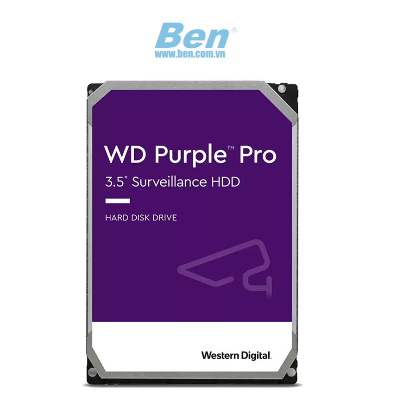 Ổ cứng HDD WD Purple Pro 18TB 3.5 inch, 7200RPM,SATA, 512MB Cache (WD181PURP)