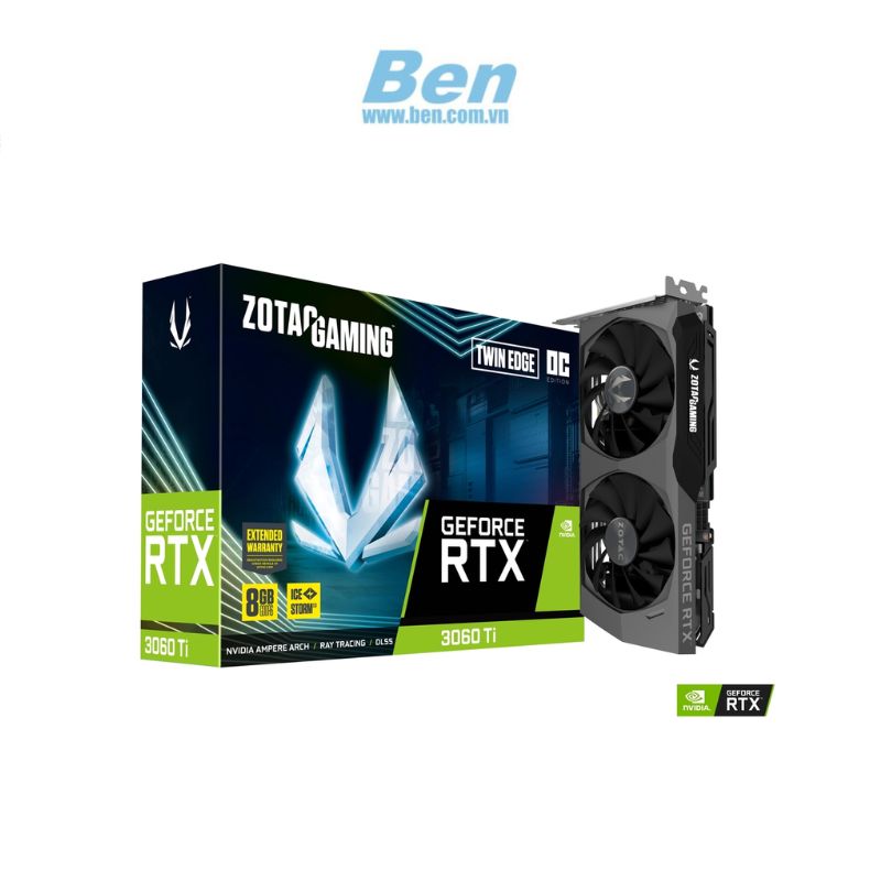 VGA ZOTAC RTX 3060 Ti Twin Edge OC 8Gb GDDR6