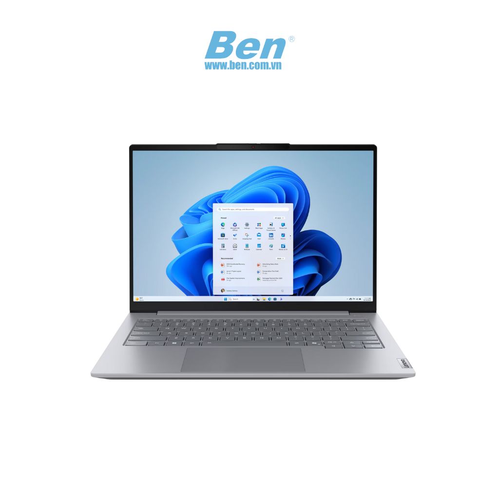 Laptop Lenovo ThinkBook 14 Gen 8 ( 21SJ0072VN ) | Xám | Core Ultra 7 255H | RAM 16GB DDR5 | 512GB SSD | 14.0 Inch WUXGA | Intel Graphics | WF+BT | Win 11 Home SL | 2Yrs
