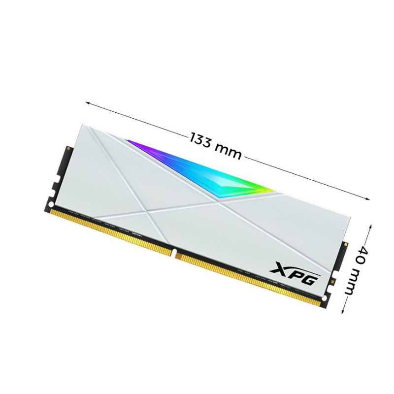 Bộ nhớ trong máy tính để bàn DDR4 Adata XPG Spectrix D50 RGB (1x8GB) 8GB bus 3200 (AX4U32008G16A-SW50)