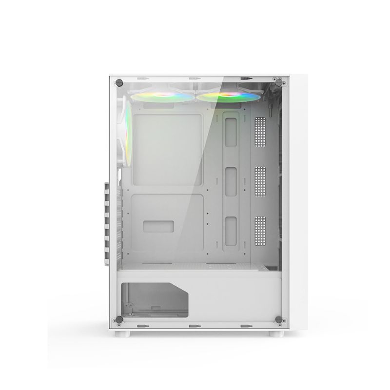 Vỏ Case VITRA CERES V308 ARGB 1FRGB White (Mid Tower/ Màu Trắng/ Led ARGB/ Kèm sẵn 1 Fan RGB)