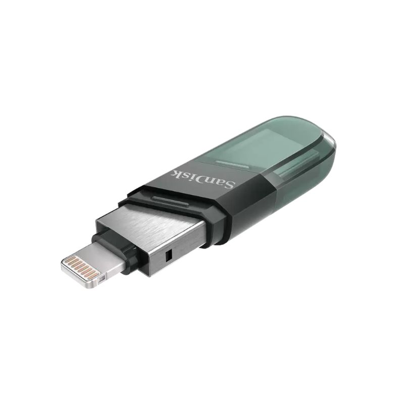 USB SanDisk iXpand Flash Drive Flip  SDIX90N -256GB -  Black (SDIX90N-256G-GN6NE)