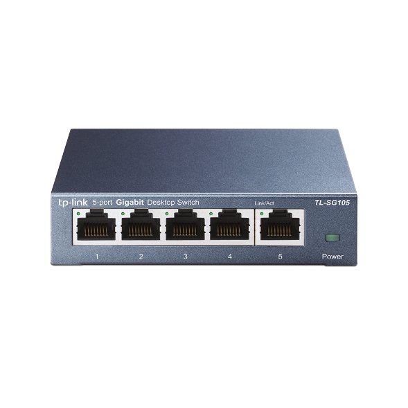 Switch Tp - Link Tl - Sg105 (5 Cổng Rj45 10/100/1000Mbps - Vỏ Kim Loại)