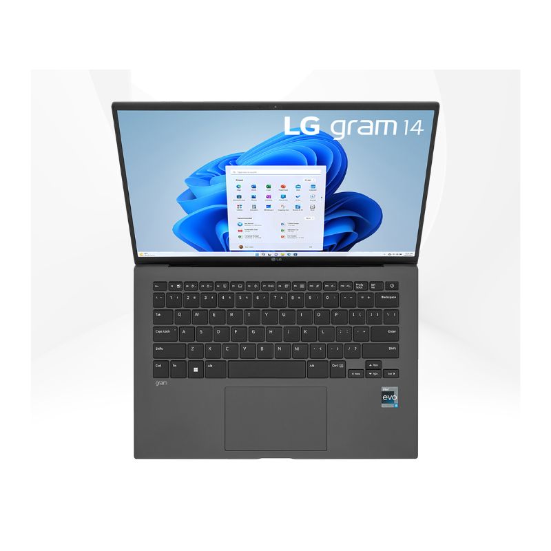 Laptop LG Gram 2023 ( 14Z90R-G.AH53A5 ) | Intel Core i5-1340P | RAM 16GB | 256GB SSD | Intel Iris Xe Graphics | 14 inch WUXGA | Win 11H | 1Yr