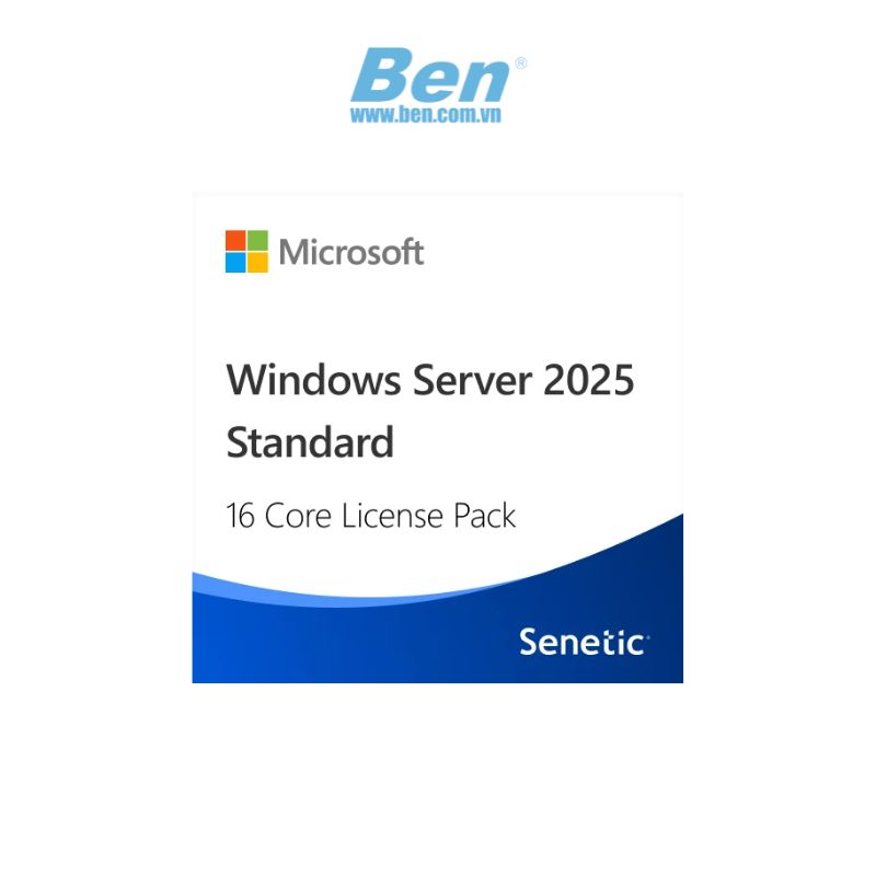 Phần mềm Microsoft Windows Server 2025 Standard - 16 Core License Pack