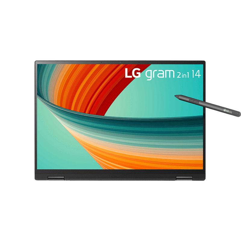 Laptop LG GRam 2023 (14T90R-G.AH55A5)/ Black/ Intel Core i5-1340P/ Ram 16GB LPDDR5 / 512GB SSD/ Intel Iris Xe Graphics/ 14 Inch WUXGA/ Win 11H/ 1Yr