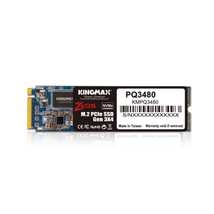 Ổ Cứng Gắn Trong SSD Kingmax PQ3480 1Tb PCIe NVMe Gen3x4 M.2 2280 (Đọc: 2500MBps /Ghi: 2100MBps)