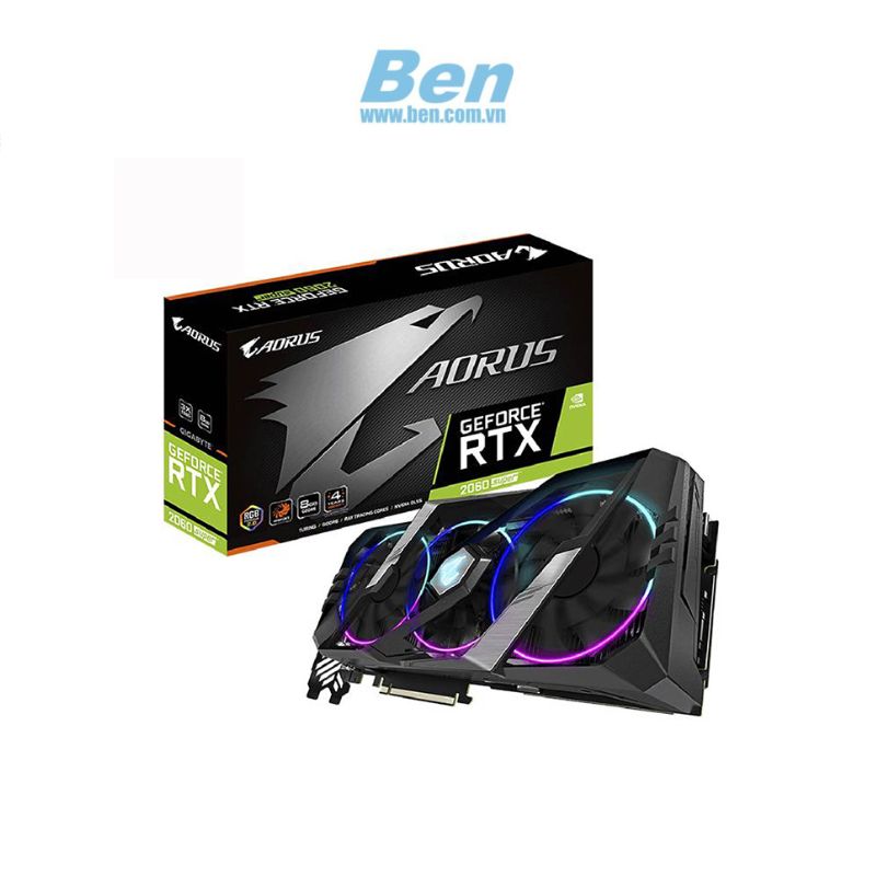 VGA GIGABYTE AORUS RTX 2080 SUPER 8G - GDDR6 (GV-N208SAORUS-8GC)