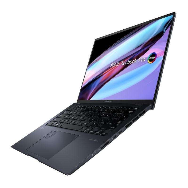 Laptop Asus Zenbook Pro 14 OLED (UX6404VV-P4069W)/ Đen/ Intel core i9-13900H/ Ram 32GB/ SSD 1TB/ NVIDIA GeForce RTX 4060 8GB GDDR6/ 14.5 Inch 2.8K Oled/ Wifi 6/ U-LAN/ 4Cell 76Whr/ Túi/ Win 11h/ 2Yr