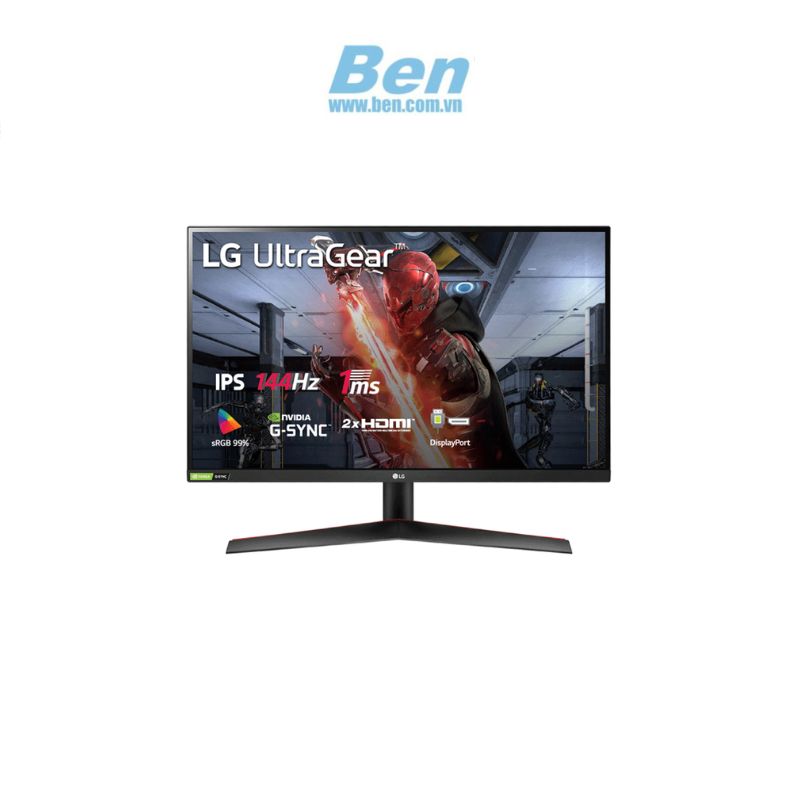 Màn hình LG UltraGear 27GN600-B/ 27 inch FHD/ IPS/ 144Hz/ FreeSync / 2Yrs