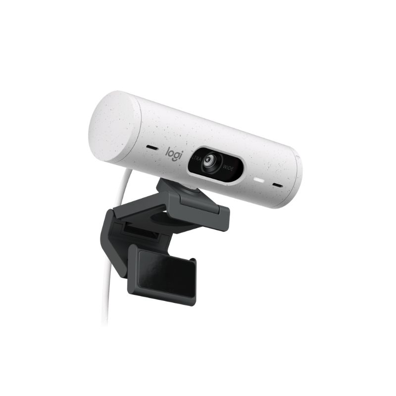 Webcam Logitech Brio 500 Full HD/ Trắng (960-001429)