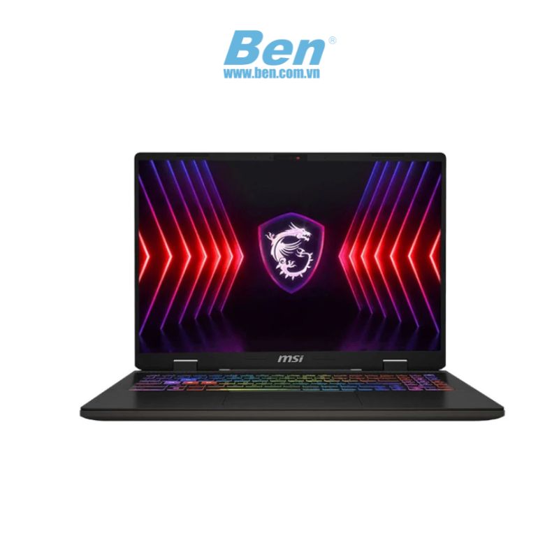 Laptop MSI Sword 16 HX B14VGKG 038VN  | Core i7-14700HX | Ram 16GB | SSD 1TB | RTX 4070  8GB  | 16 inch QHD+ 240Hz | Win 11 | Xám