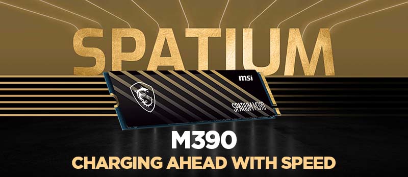 ổ cứng SSD MSI SPATIUM M390 NVMe M.2 1TB