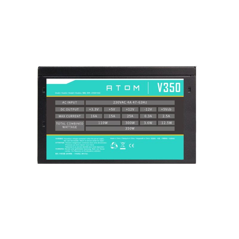 Nguồn máy tính Antec ATOM V350 350w