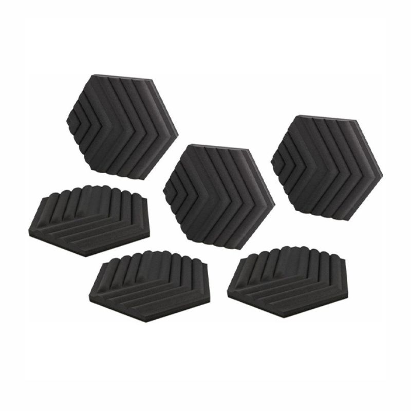 Bộ 6 tấm tiêu âm Elgato Wave Panels - Starter Kit Black (10AAJ9901)