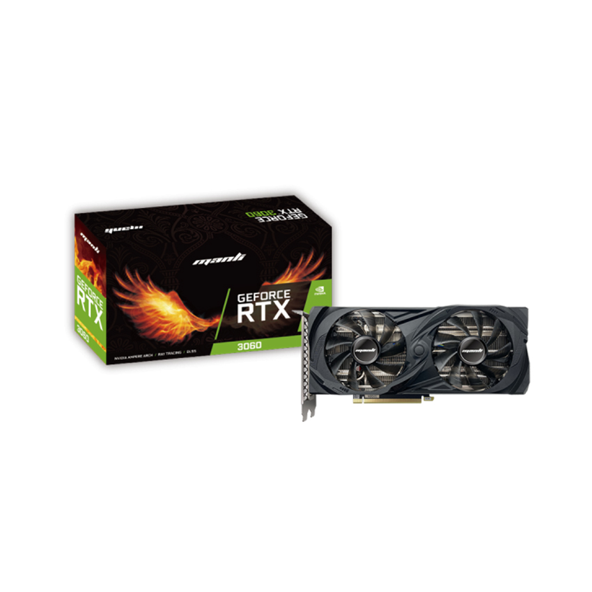 VGA MANLI GEFORCE RTX 2060 12GB (12GB GDDR6/ 192-bit / 3xDisplayPort, 1xHDMI)