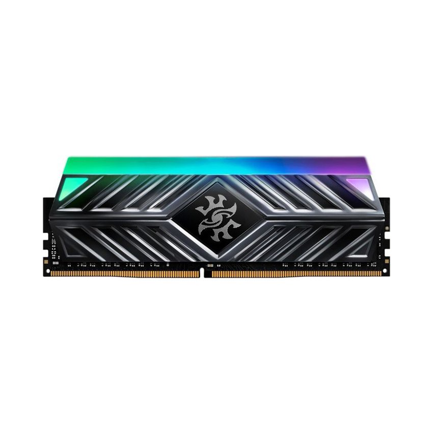 Ram PC Adata XPG Spectrix D41 RGB Grey (AX4U32008G16A-ST41) 8GB (1x8GB) DDR4 3200Mhz