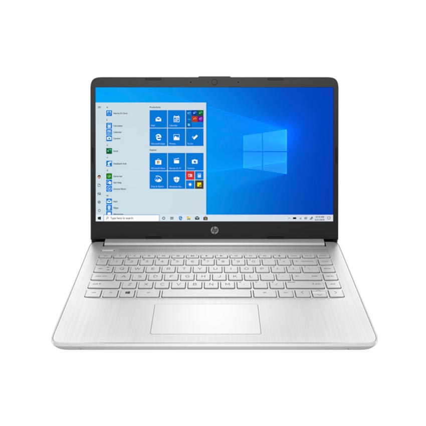 Laptop HP 14s-fq1080AU(4K0Z7PA)/ Natural Silver/ AMD Ryzen 3 5300U(up to 3.8Ghz, 6MB)/ RAM 4GB/ 256GB SSD/ AMD Radeon Graphics/ 14 inch HD/ 3 Cell/ Win 10H/ 1Yr	