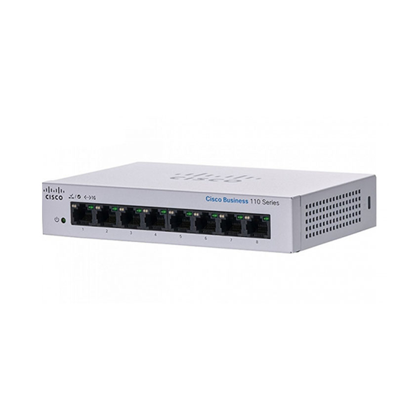 Thi?t b? chuy?n m?ch CISCO CBS110-8T-D-EU 8-port GE, Desktop