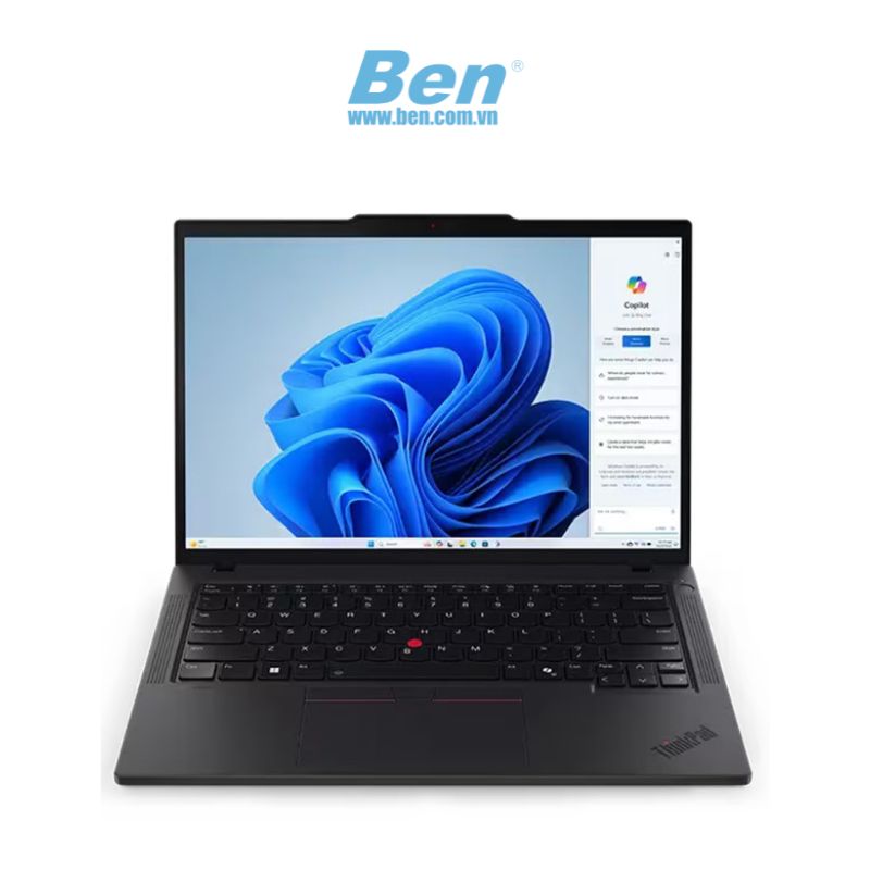 Laptop Lenovo ThinkPad T14 GEN5 ( 21MMS75U00 ) | Black | Intel Core Ultra 7 - 155H | RAM 32GB | 1TB SSD | Intel Graphics | 14 inch WUXGA |  No OS | 3Yrs