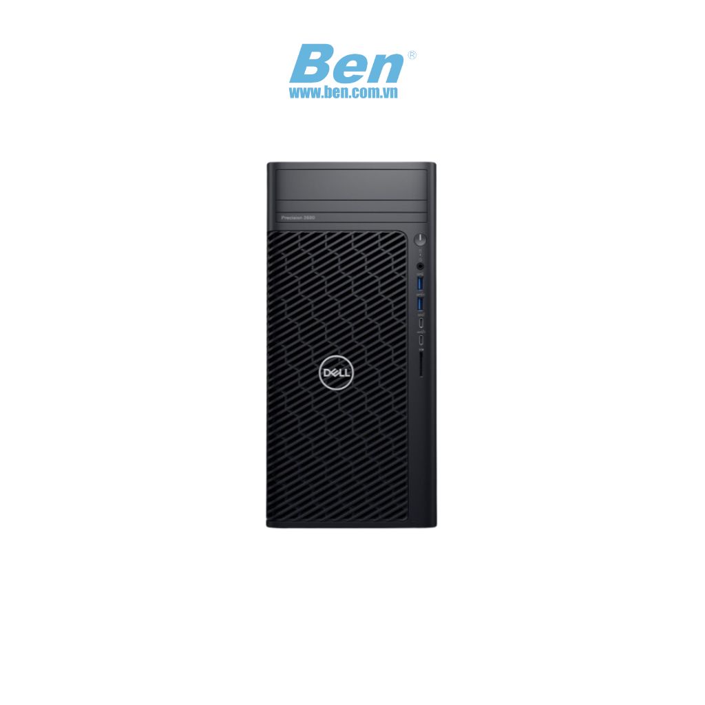 Máy tính Trạn Dell Precision T3680 ( T3680-14700K-4TB - T400 )| Đen | Intel Core i7-14700K | RAM 16GB | 256GB SSD + 4TB HDD | Nvidia T400 4G | Ubuntu | 1000W | Prosupport + KYHD | 3Yrs
