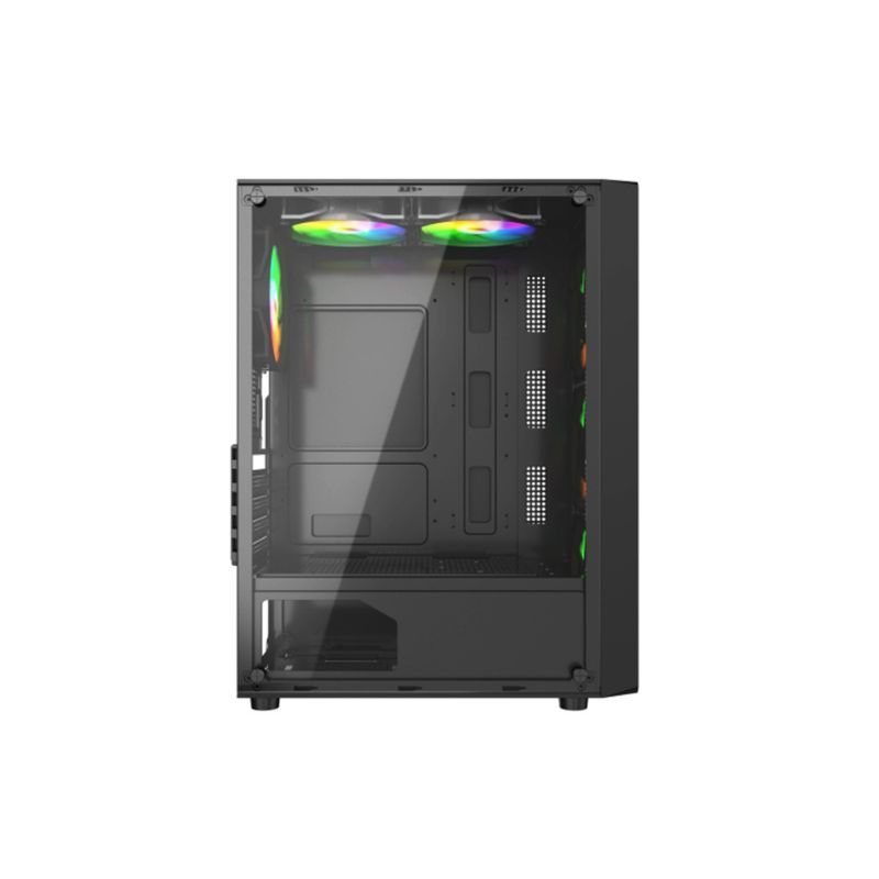 Vỏ Case VITRA CERES V305-M 3FRGB BLACK (Mid Tower/Màu Đen/ Kèm sẵn 3 Fan RGB)
