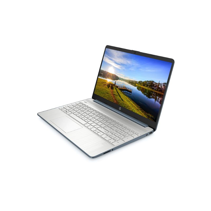 Laptop HP 15s-fq5146TU ( 7C0R9PA ) | Spruce Blue | Intel Core i7-1255U | RAM 8GB | 512GB SSD | Intel Iris Xe Graphics | 15.6 inch FHD | 3 Cell | Win 11H | 1Yr