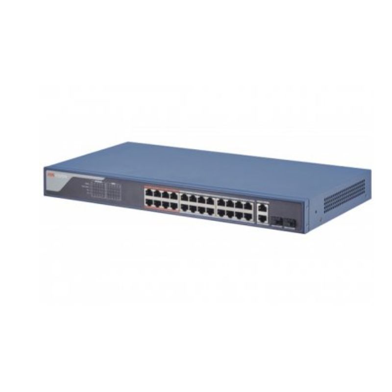 Thiết bị mạng Switch POE 24 Port Fast Ethernet Smart Hikvision DS-3E1326P-EI