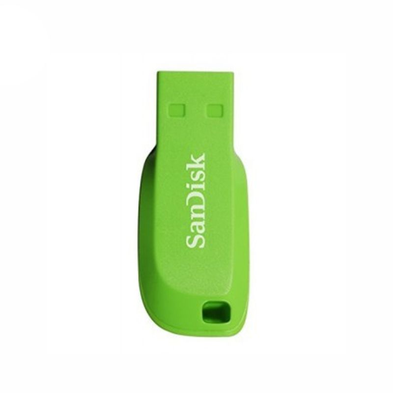 Thiết bị lưu trữ USB 16GB SanDisk Cruzer Blade USB Flash Drive/ Electric Green (SDCZ50C-016G-B35GE)