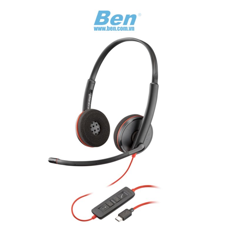 Tai nghe có dây Poly BW 3320 Stereo -M USB-C HS +USB-C/A ( 8X228A6 )