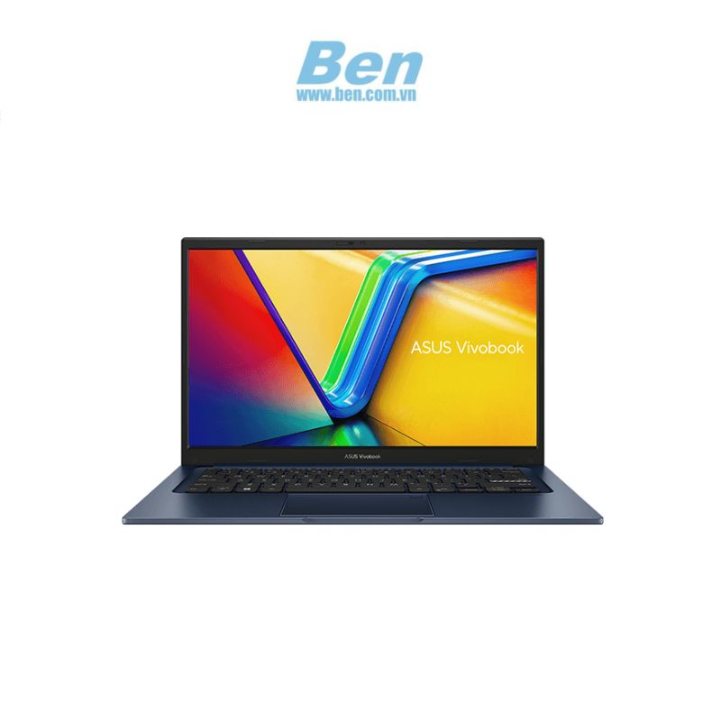 Laptop ASUS Vivobook 14 ( X1404ZA-NK075W ) | xanh | Intel Core i3 - 1215U | RAM 8GB | SSD 256GB | Intel UHD Graphics | 14 inch FHD | Windows 11 | 2 Yrs