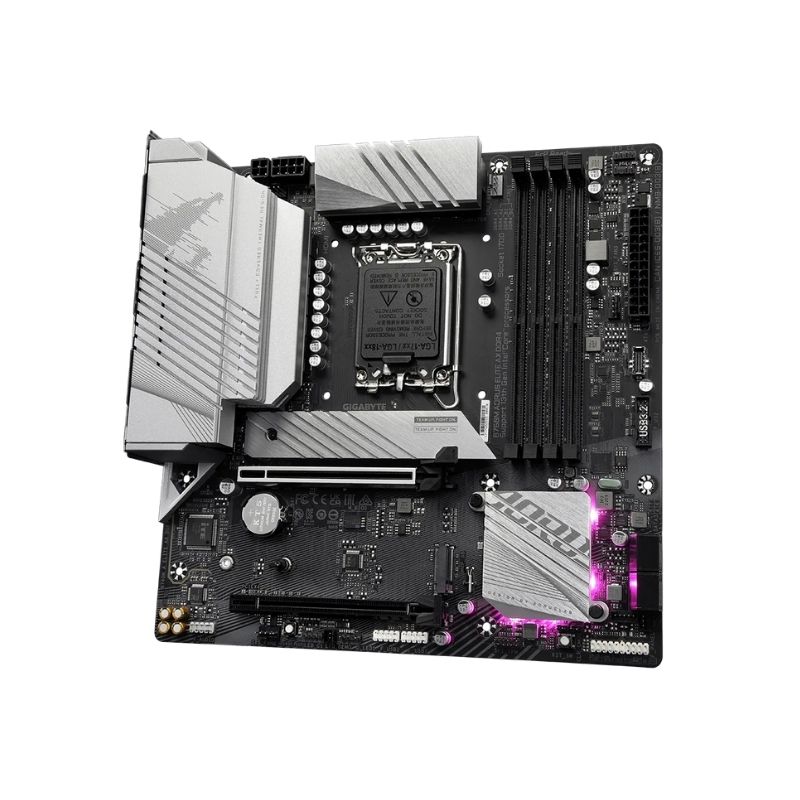 Mainboard GIGABYTE B760M AORUS ELITE AX DDR4 ( Intel B760 | LGA1700 Socket | 4 khe Ram DDR4 | M-ATX )