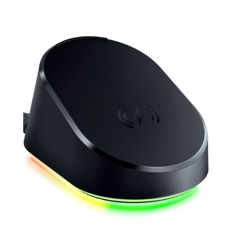 Bộ sản phẩm sạc chuột không dây Razer Mouse Dock Pro Wireless Charging Puck Bundle (RZ81-01990100-B3M1)