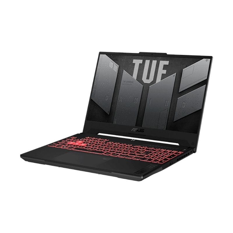 Laptop Asus TUF Gaming A15 (FA507NV-LP046W)/ Xám/ Ryzen7 - 7735HS / Ram 8GB DDR5/ 512 GB SSD / NVIDIA GeForce RTX 4060 8GB GDDR6/ 15.6 Inch FHD 144Hz/  Wifi 6 + BT5.2/ Win 11H/ 2Yrs