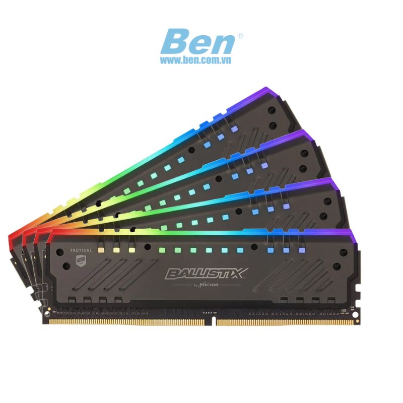 RAM desktop Crucial Ballistix Tactical Tracer RGB BLT4K8G4D26BFT4K 32GB(4x8GB) DDR4 2666MHz