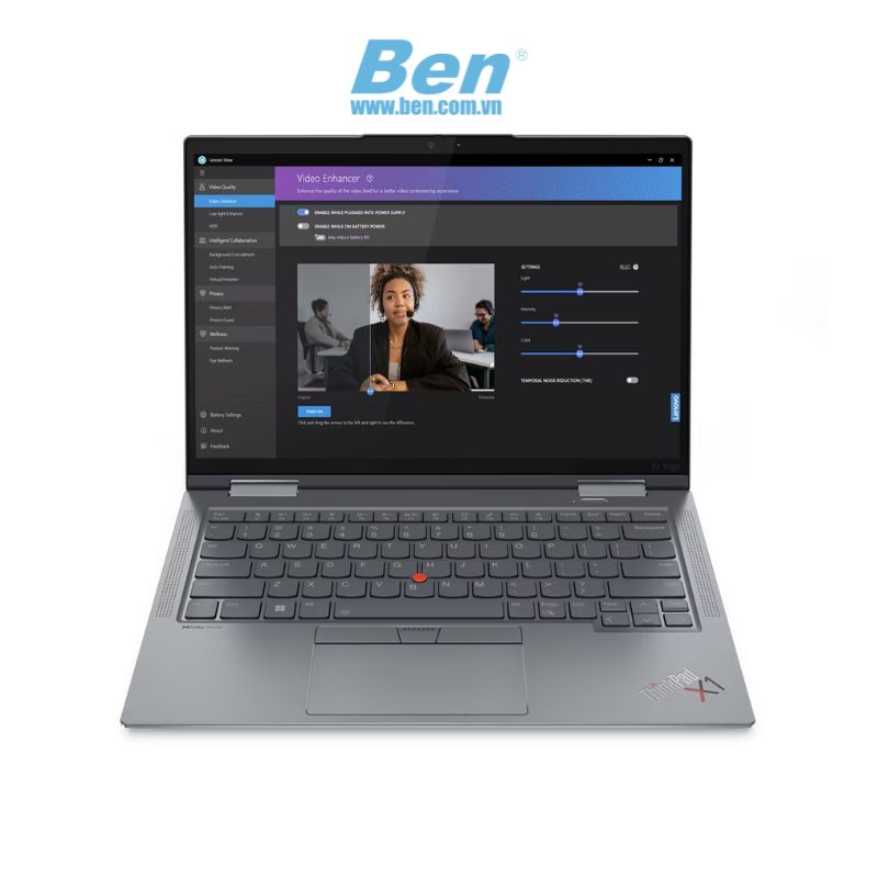 Laptop Lenovo ThinkPad X1 Yoga Gen 8 T ( 21HQ007BVN ) | Black | Intel Core i7 - 1355U | RAM 16GB | 1TB SSD | Intel Iris Xe Graphics | 14 Inch WQUXGA Touch | Win 11 Pro | 3Yrs