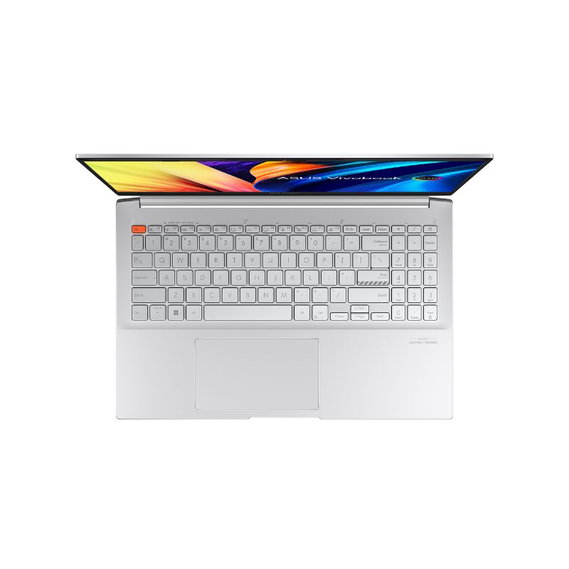 Laptop Asus Vivobook Pro 15 OLED (K6502VU-MA090W)/ Bạc/ Intel Core i9-13900H/ RAM 16GB/ 512GB SSD/ NVIDIA GeForce RTX 4050/ 15,6 inch 2.8K OLED/ ax+BT/ FP/ 3Cell 70WHrs/ Win 11/ 2Yrs