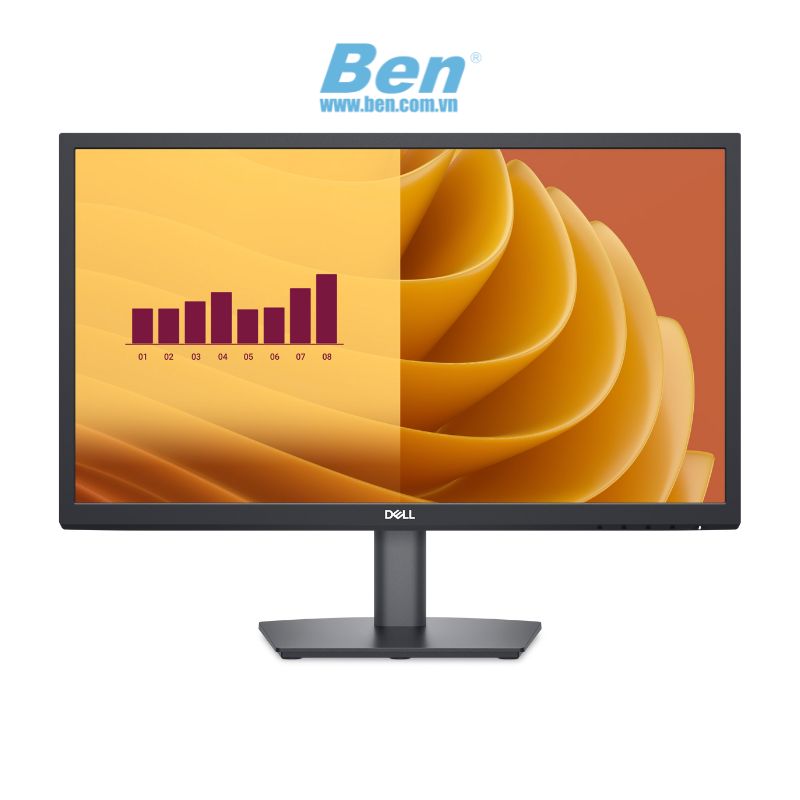 Màn hình máy tính Dell E2225H | 21.5 inch FHD | VA | 75Hz | 5 ms | DP + VGA | 3Yrs