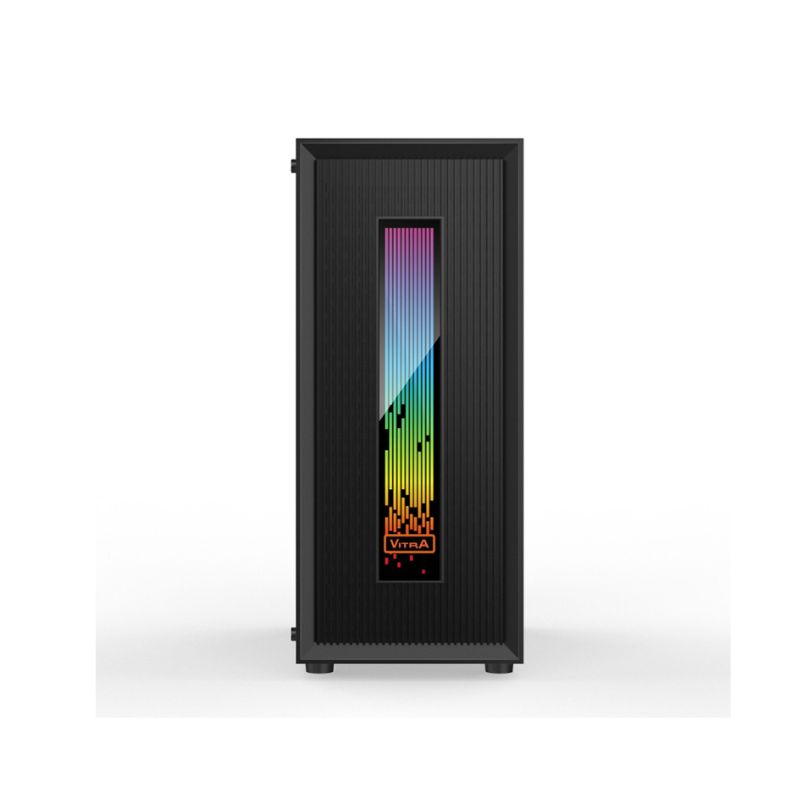 Vỏ Case VITRA CERES V308 ARGB 1FRGB Black (Mid Tower/Màu Đen/Led ARGB/ Kèm sẵn 1 Fan RGB)