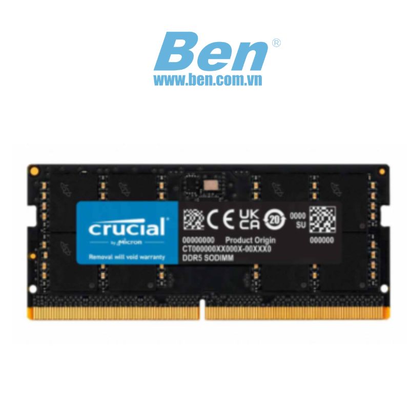 RAM LAPTOP CRUCIAL 32GB DDR5 5200MHz ( CT32G52C42S5 )