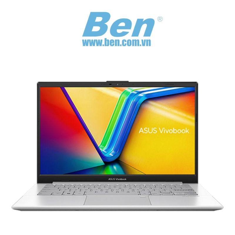 Laptop Asus Vivobook Go 14 ( E1404FA-NK177W ) | Bạc | Ryzen 5 -7520U | RAM 16GB | 512GB SSD | AMD Radeon Graphics | 14 inch FHD | Win 11 | 2Yr