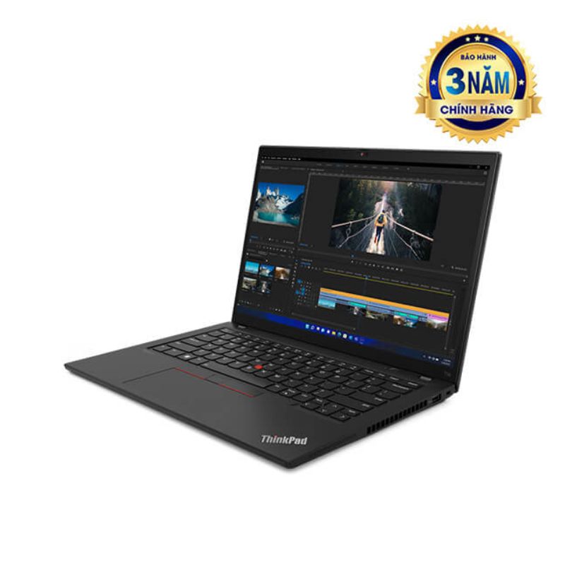 Laptop Lenovo ThinkPad T14 Gen 3 (21AHS05Y00)/ Đen/ Intel Core i7-1255U (up to 4.7Ghz, 12MB)/ RAM 16GB/ 512GB SSD/ Intel Iris Xe Graphics/ 14inch WUXGA/ Dos/ 3Yrs