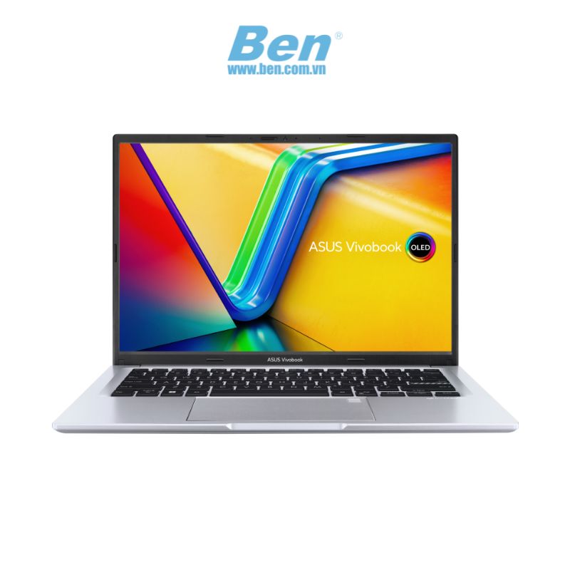 Laptop Asus Vivobook 14 OLED A1405ZA-KM264W | Silver | Intel Core i5 - 12500H | RAM 16GB | 512GB SSD | Intel Iris Xe Graphics | 14 inch 2.8K 90Hz | 3 Cell | Win 11 Home | 2Yrs