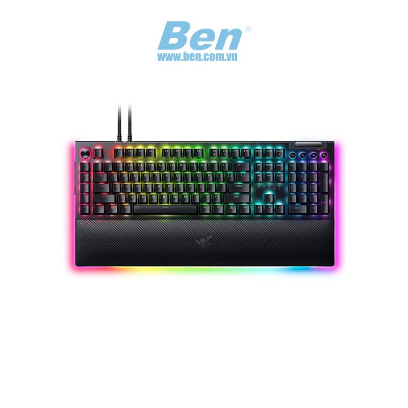 Bàn phím cơ gaming có dây Razer BlackWidow V4 - Green Switch  RZ03-04690100-R3M1