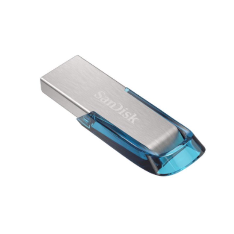 USB SanDisk Ultra Flair USB 3.0 Flash Drive 128GB - Tropical Blue (SDCZ73-128G-G46B)