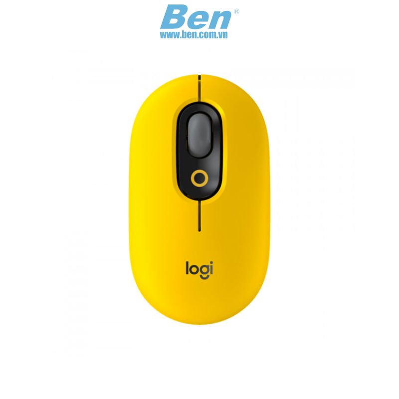 Chuột không dây Logitech Pop Emoji Blast Yellow ( USB | Bluetooth | Vàng )