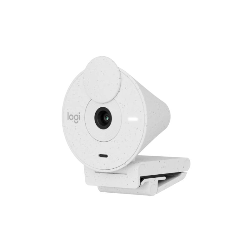 Webcam Logitech Brio 300 FHD/ Trắng