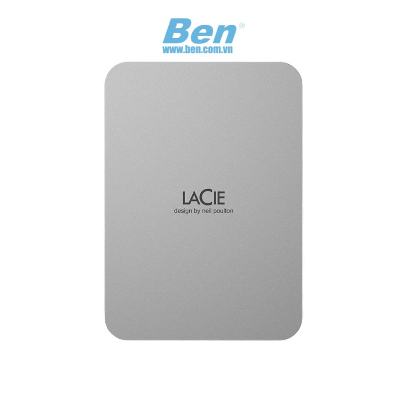 Ổ cứng di động 2TB USB-C USB 3.2 Gen1 LaCie Munich Mobile Drive Màu Bạc ( STLP2000400 )