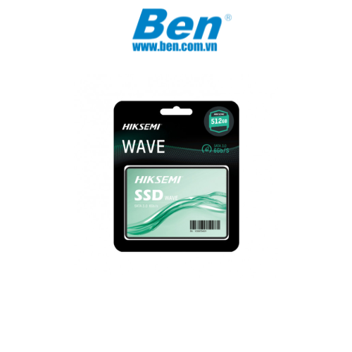 ổ SSD HIKSEMI HS-SSD-WAVE(S) 512G (SATA3/ 2.5Inch/ 530MB/s/ 450MB/s)